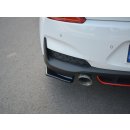 Heck Ansatz Flaps Diffusor passend für HYUNDAI I30 Mk3 N  schwarz matt