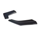 Heck Ansatz Flaps Diffusor passend für HYUNDAI I30 Mk3 N  schwarz matt