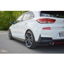 Seitenschweller Ansatz V.1 passend für Hyundai I30 N Mk3 Hatchback / Fastback schwarz Hochglanz