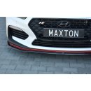 Front Splitter V.2 Hyundai I30 N Mk3 Hatchback / Fastback schwarz matt