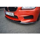 Front Ansatz passend für BMW M6 GRAN COUPÉ schwarz matt