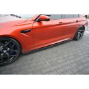 Seitenschweller Ansatz passend für BMW M6 GRAN COUPÉ Carbon Look