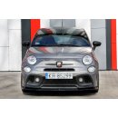 Front Ansatz passend für FIAT 500 ABARTH MK1 FACELIFT schwarz matt