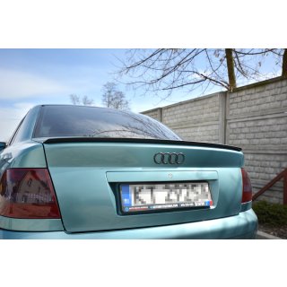 Spoiler CAP passend für Audi A4 / S4 B5 Sedan schwarz Hochglanz