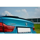 Spoiler CAP passend für BMW 4er F36 GRAN COUPÉ schwarz Hochglanz