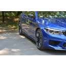 Seitenschweller Ansatz passend für BMW M5 F90 schwarz matt