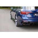 Seitenschweller Ansatz passend für Audi RS4 B9  Carbon Look