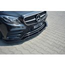 Front Ansatz V.1 passend für Mercedes-Benz E-Klasse W213 Coupe (C238) AMG-Line schwarz matt