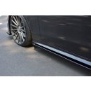 Seitenschweller Ansatz passend für Mercedes-Benz E-Klasse W213 Coupe (C238) AMG-Line schwarz Hochglanz