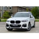 Front Ansatz V.1 passend für BMW X3 G01 M Paket schwarz matt