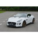 Front Ansatz V.1 passend für JAGUAR F-TYPE schwarz matt