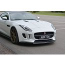 Front Ansatz V.1 passend für JAGUAR F-TYPE schwarz matt