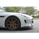 Front Ansatz V.1 passend für JAGUAR F-TYPE schwarz matt