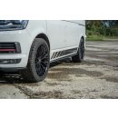 Seitenschweller Ansatz passend für Volkswagen T6 Carbon Look