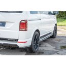 Seitenschweller Ansatz passend für Volkswagen T6 Carbon Look