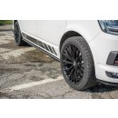 Seitenschweller Ansatz passend für Volkswagen T6 Carbon Look