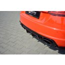 Diffusor Heck Ansatz passend für Audi TT RS 8S Carbon Look