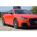 Seitenschweller Ansatz passend für Audi TT RS 8S  schwarz matt