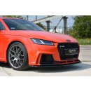 Front Ansatz V.1 passend für Audi TT RS 8S  schwarz matt