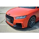 Front Ansatz V.1 passend für Audi TT RS 8S  schwarz matt