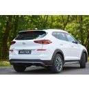 Spoiler CAP passend für Hyundai Tucson Mk3 Facelift schwarz Hochglanz