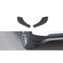 Heck Ansatz Flaps Diffusor passend für Hyundai Tucson Mk3 Facelift schwarz Hochglanz