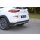 Heck Ansatz Flaps Diffusor passend für Hyundai Tucson Mk3 Facelift Carbon Look