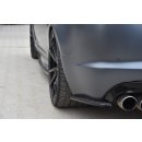 Heck Ansatz Flaps Diffusor passend für JAGUAR XF- R...