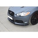 Front Ansatz V.1 passend für JAGUAR XF- R schwarz matt