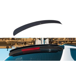 Spoiler CAP passend für BMW X3 F25 M-Paket Facelift  schwarz matt