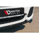 Front Ansatz passend für BMW X3 F25 M-Paket Facelift Carbon Look