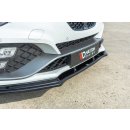 Front Ansatz V.1 passend für Renault Megane IV RS schwarz matt