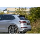 Spoiler CAP passend für Audi SQ5/Q5 S-line  MkII schwarz Hochglanz