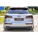 Heck Ansatz Flaps Diffusor passend für Audi SQ5/Q5 S-line MkII schwarz Hochglanz