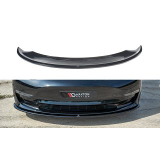 Front Ansatz passend für Tesla Model 3 Carbon Look