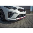 Front Ansatz V.1 passend für Kia ProCeed GT Mk 3 schwarz matt