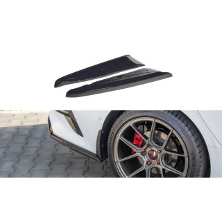 Heck Ansatz Flaps Diffusor passend für Kia ProCeed GT Mk3 schwarz matt