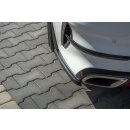 Heck Ansatz Flaps Diffusor passend für Kia ProCeed GT Mk3 Carbon Look