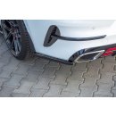 Heck Ansatz Flaps Diffusor passend für Kia ProCeed GT Mk3 Carbon Look