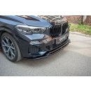 Front Ansatz passend für BMW X5 G05 M Paket schwarz matt