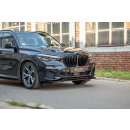 Front Ansatz passend für BMW X5 G05 M Paket schwarz matt