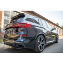 Seitenschweller Ansatz passend für BMW X5 G05 M Paket Carbon Look