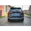 Mittlerer Diffusor Heck Ansatz passend für BMW X5 G05 M Paket Carbon Look