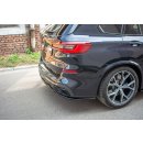 Mittlerer Diffusor Heck Ansatz passend für BMW X5 G05 M Paket Carbon Look