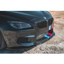 Front Ansatz V.2 passend für BMW M6 F06 Gran Coupe schwarz matt