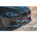 Front Ansatz V.2 passend für BMW M6 F06 Gran Coupe schwarz Hochglanz