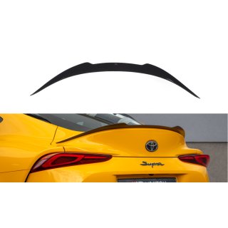 Spoiler CAP passend für Toyota Supra Mk5 schwarz Hochglanz