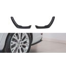 Heck Ansatz Flaps Diffusor passend für Skoda Superb Mk3 FL Hatchback / Kombi schwarz matt