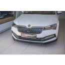 Front Ansatz V.3 passend für Skoda Superb Mk3 FL schwarz matt