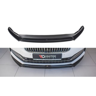 Front Ansatz V.3 passend für Skoda Superb Mk3 FL Carbon Look